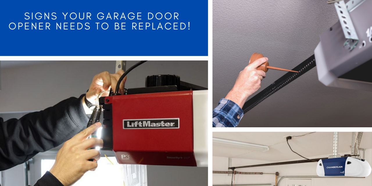 Signs Your Garage Door Opener Needs to be Replaced!