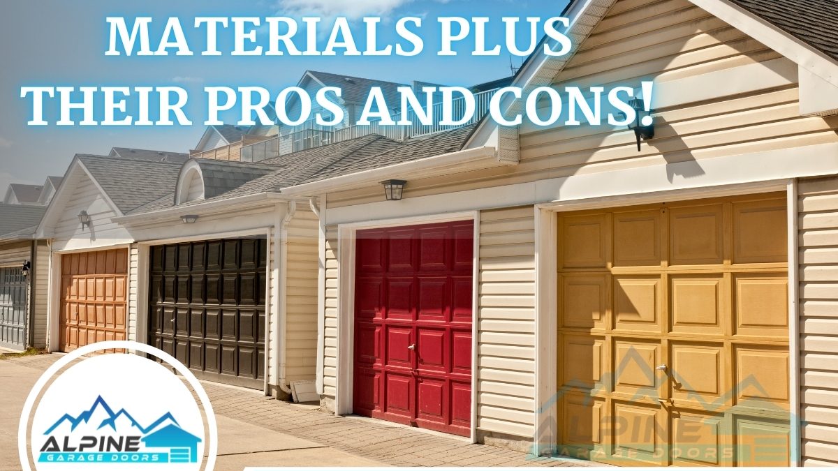 Best Garage Door Material Plus Their Pros And Cons Best Garage Door Material Plus Their Pros And Cons