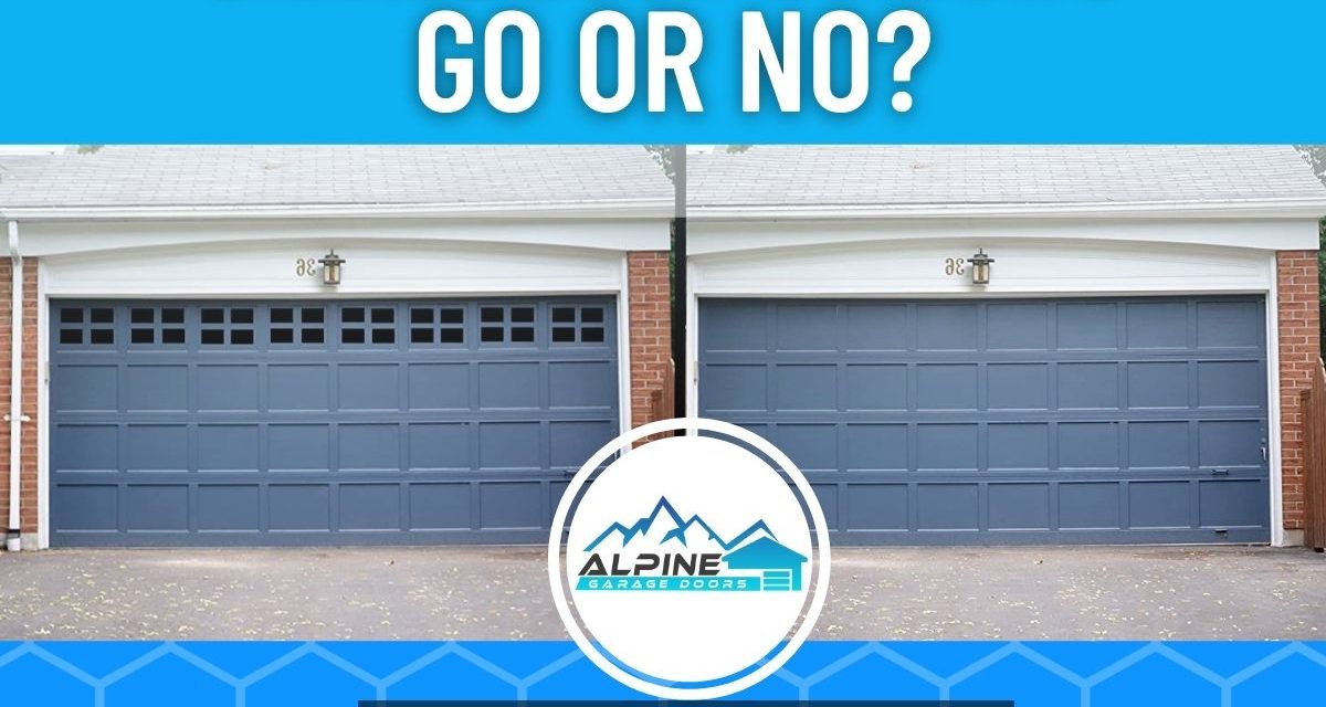 Garage Door Windows: Go or No?